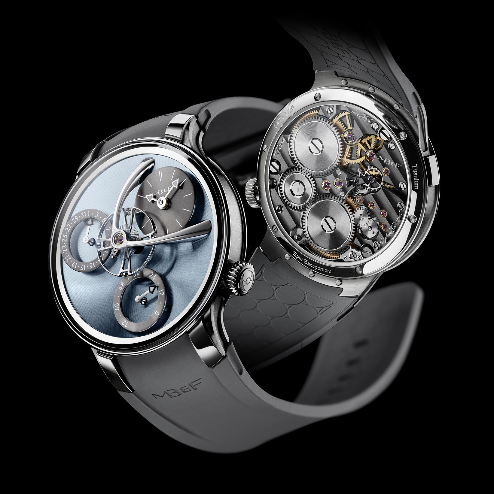 Showing at WatchTime New York 2022: MB&F Legacy Machine Split Escapement EVO