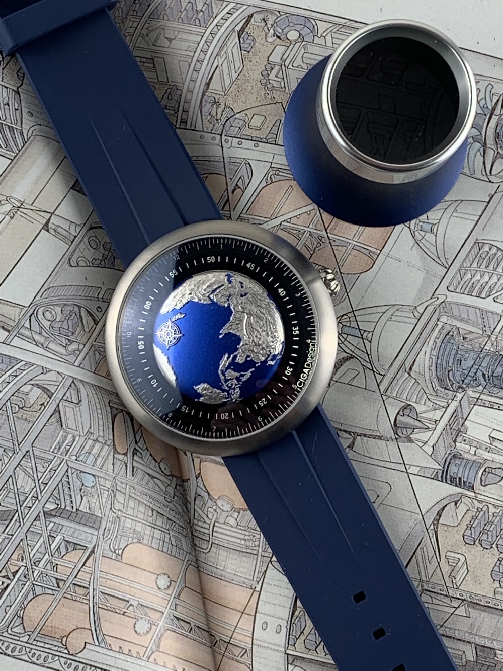 Addressing Chinese Watchmaking and Climate Change with the CIGA Design Blue Planet