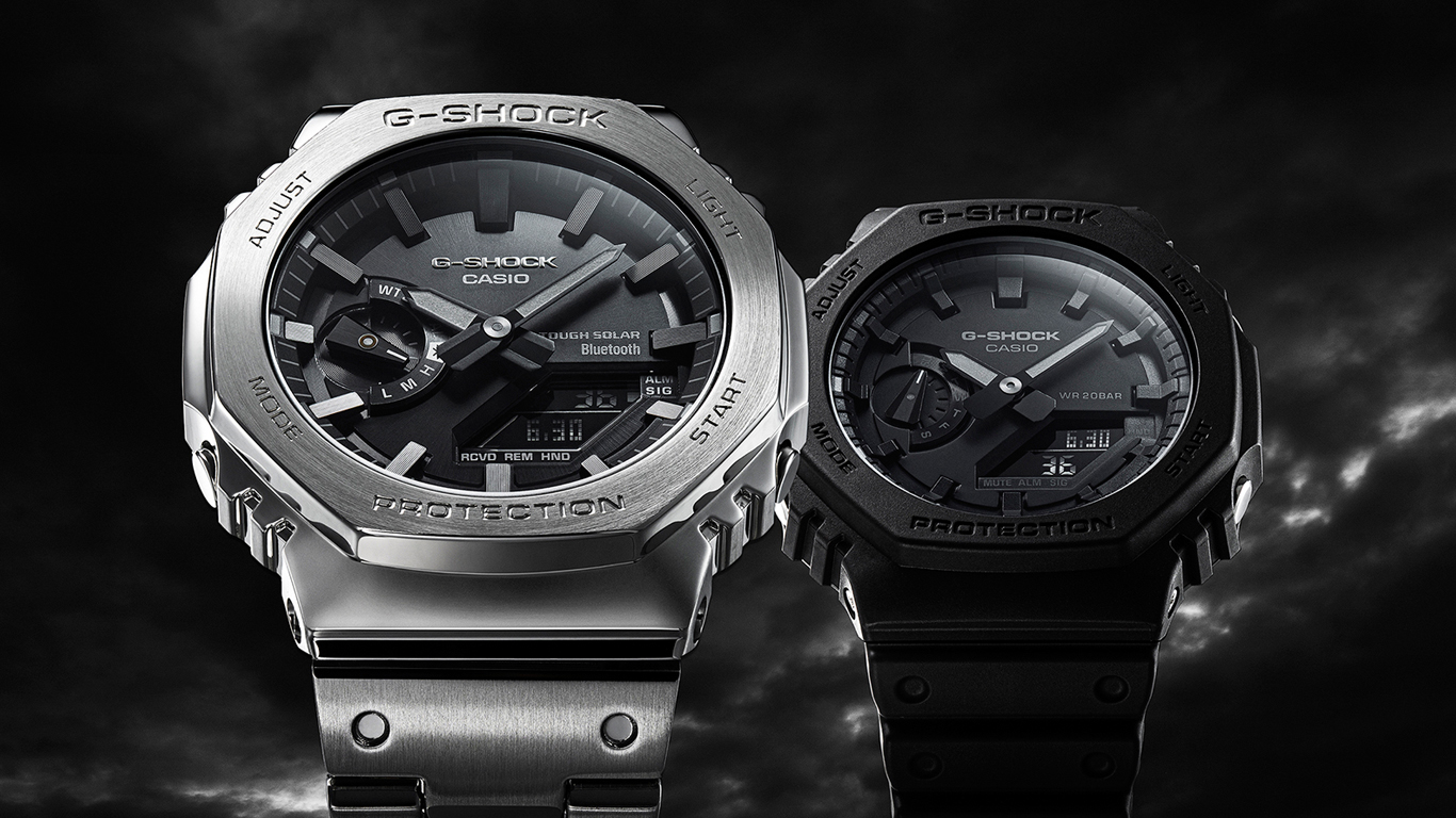 Sponsored: Full-Metal Version of Casio?s G-Shock GM-B2100 Updates Both Appearance and Function