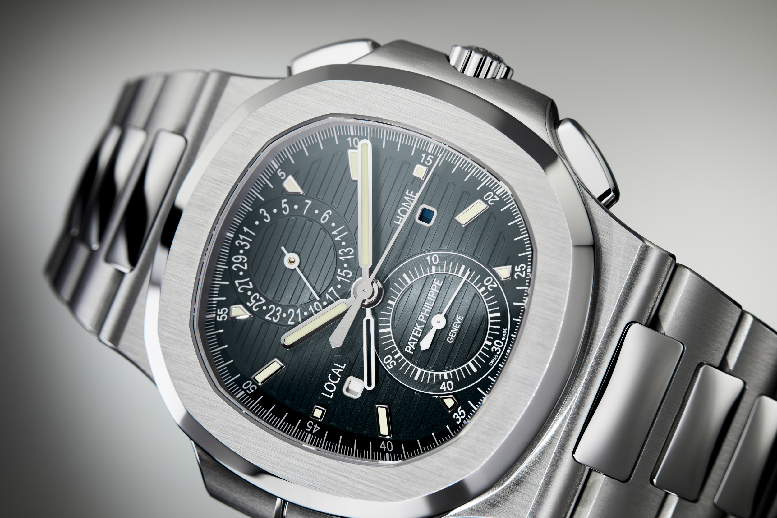 Patek Philippe Drops New Variant of the Nautilus Travel Time Chronograph