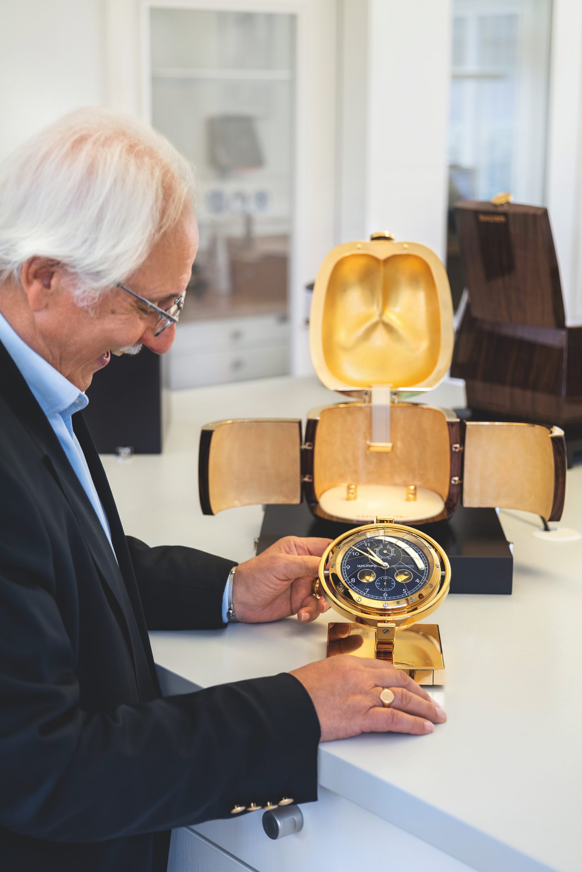 Precise & Precious: Wempe Introduces Marine Chronometers designed by Tim Heywood