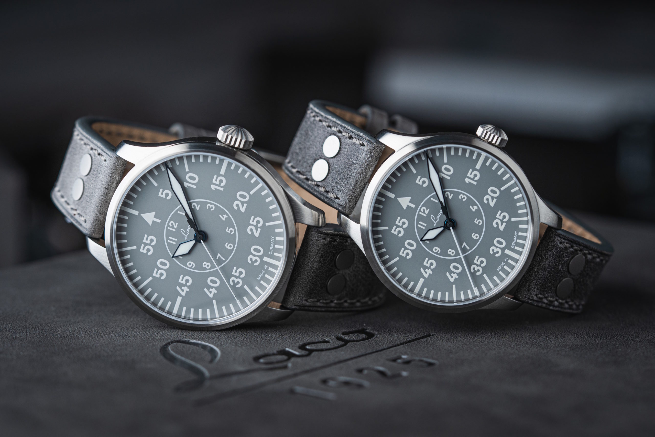 A Twist on Pilots: Laco Releases Augsburg and Aachen Watches with Gray Dials