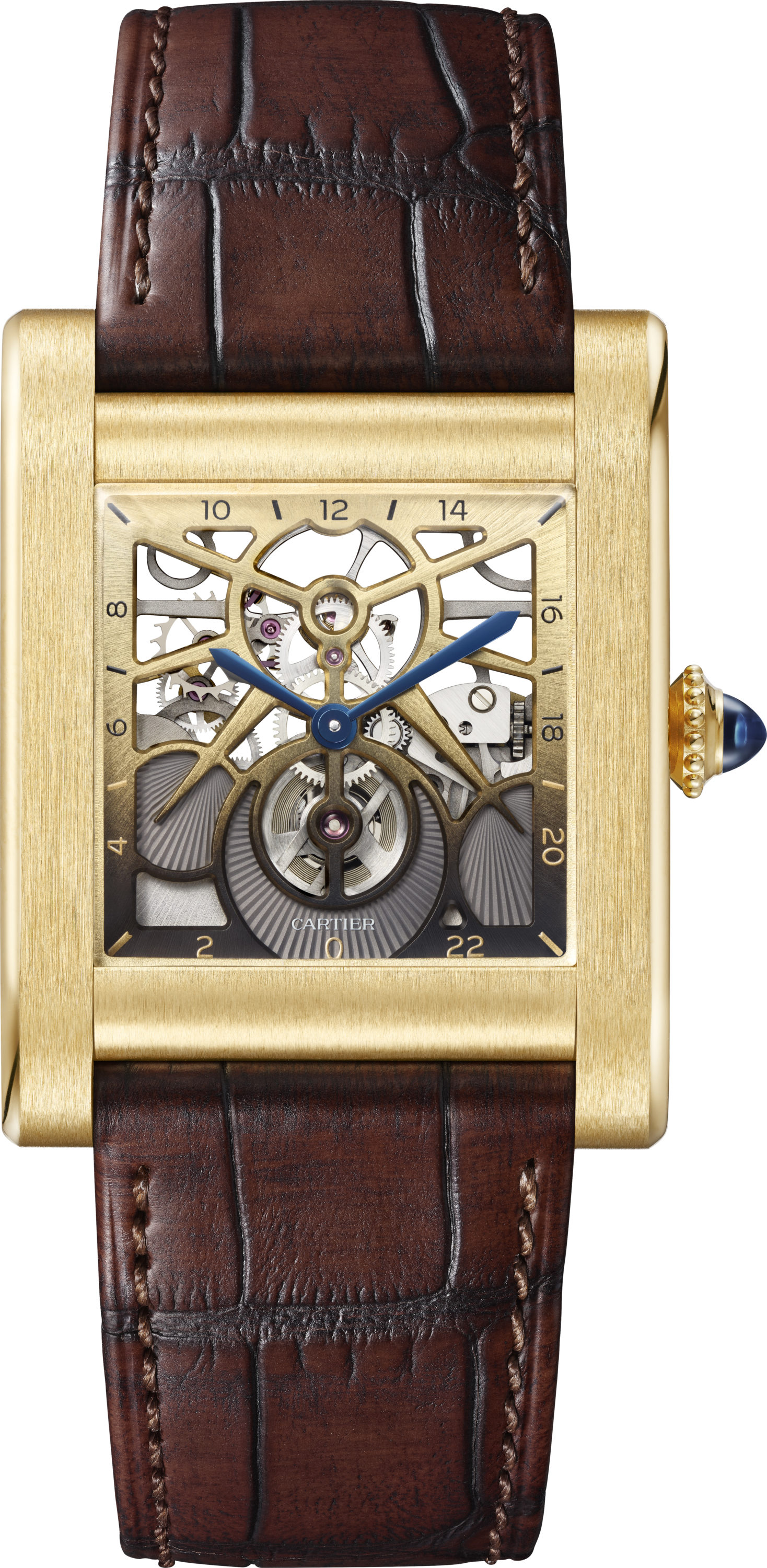 Cartier Tank Louis Men's Platinum Manual Winding Watch