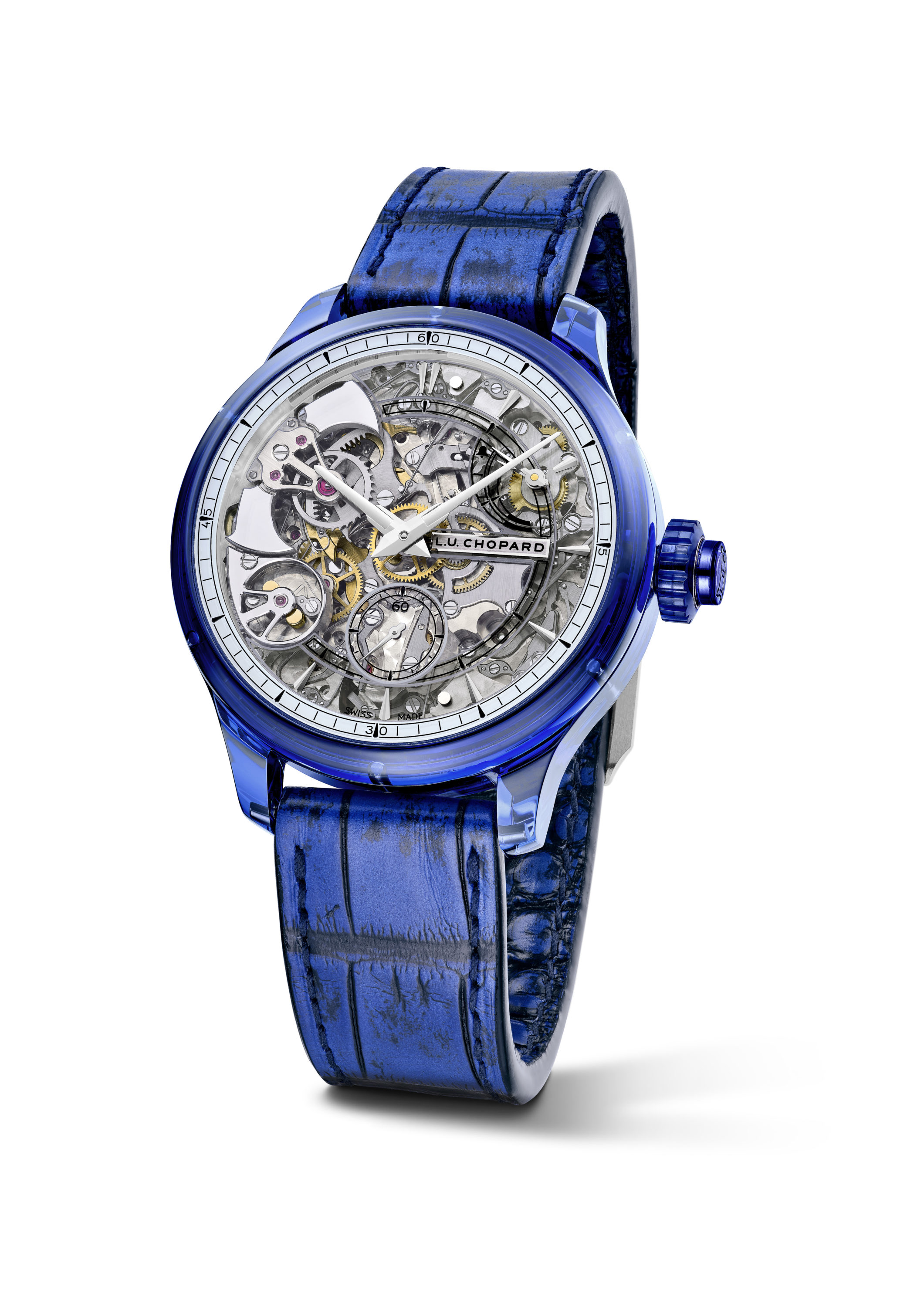 Showing at WatchTime New York 2023: Chopard L.U.C Full Strike Sapphire