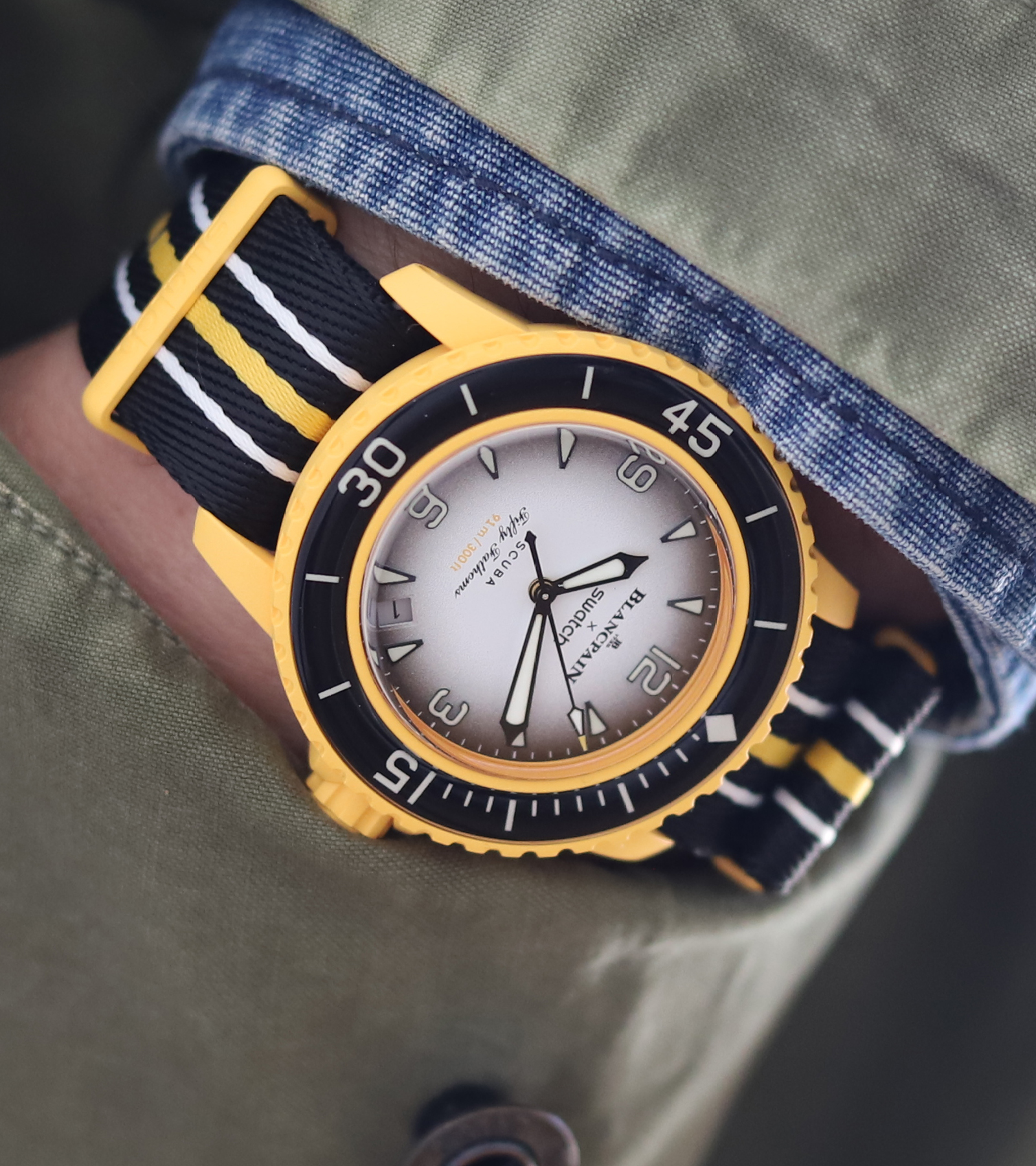 Hold Your Breath: The Blancpain X Swatch Scuba Fifty Fathoms is