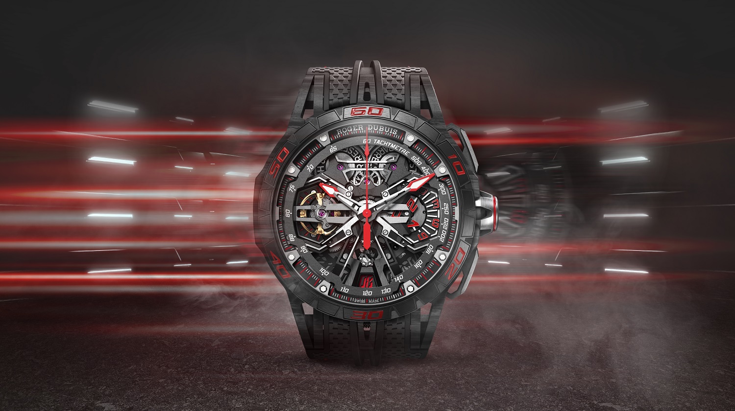 Showing at WatchTime New York 2023: Roger Dubuis Excalibur Spider Flyback Chronograph