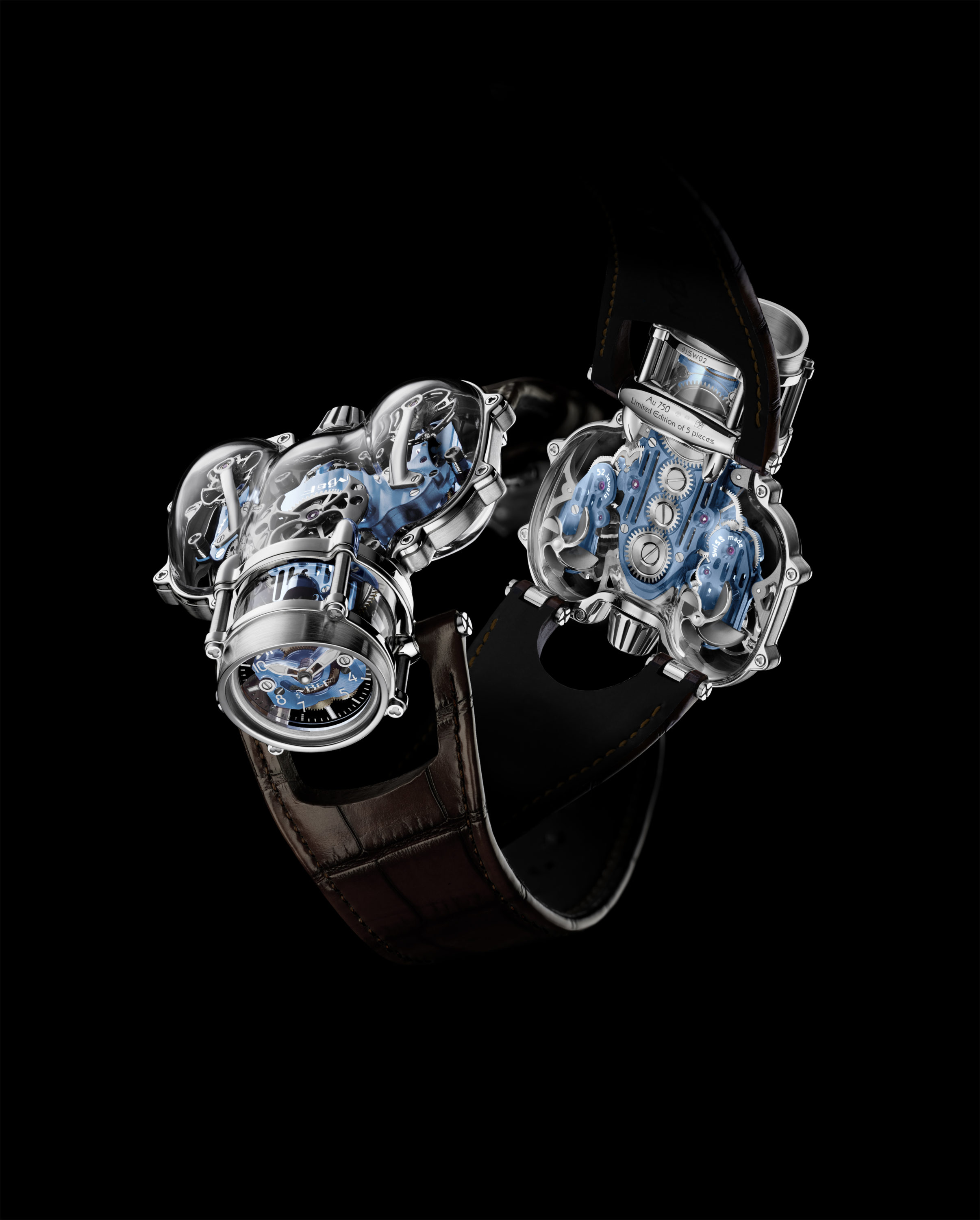 Showing at WatchTime New York 2023: MB&F HM9 Sapphire Vision