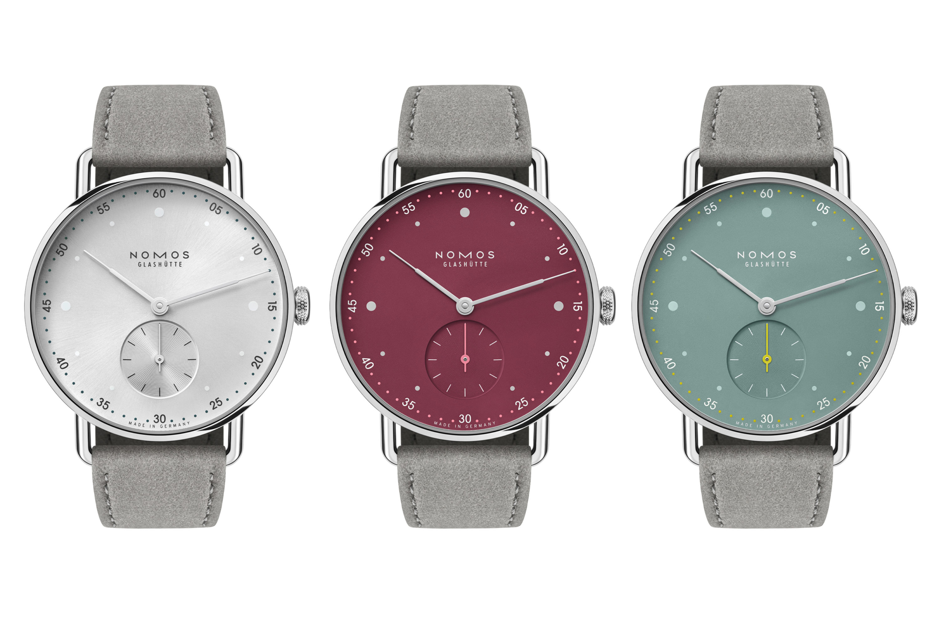 Falling Into Color: Nomos Glashütte Adds Stunning Hues to Metro Collection