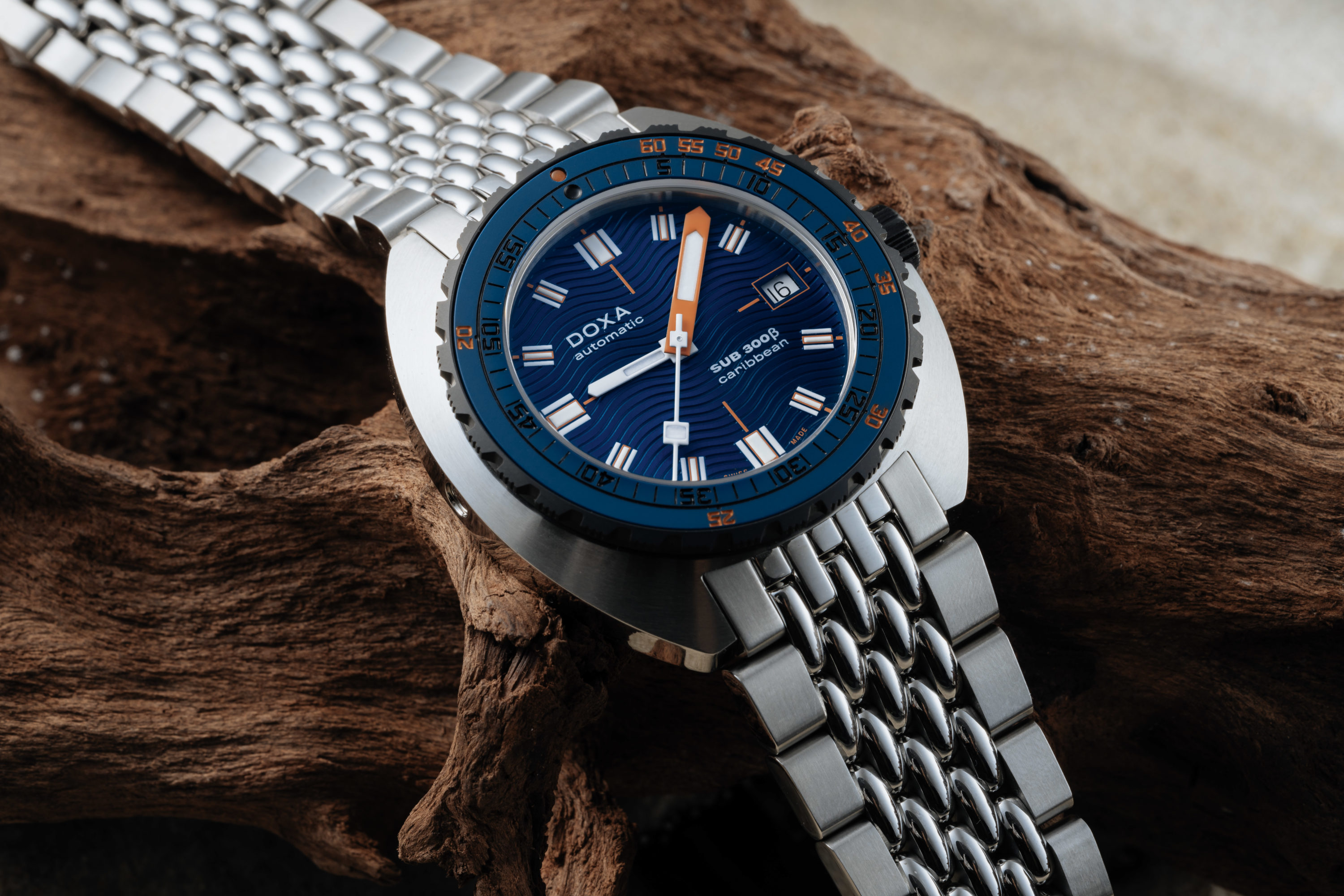 Meet the Doxa SUB 300 Beta Steel with New Colors and a Slimmer Silhouette