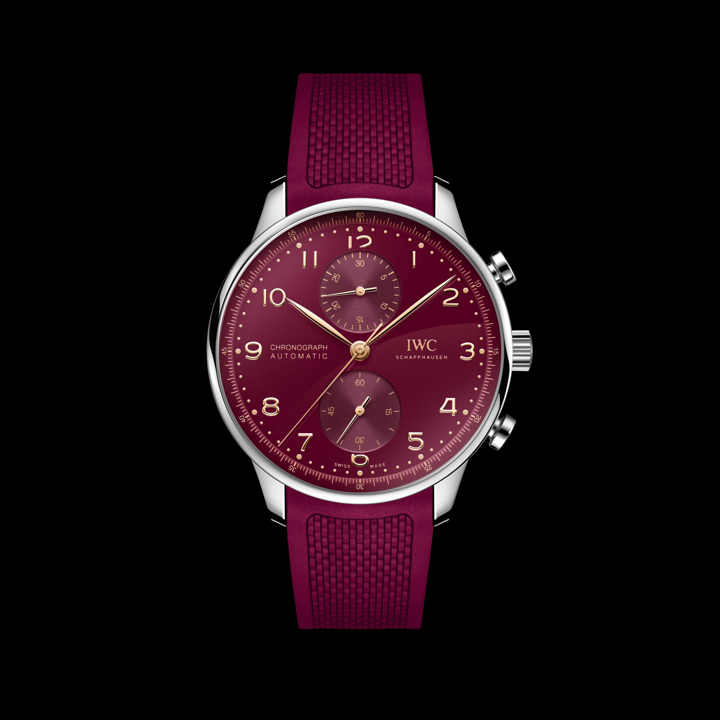 Year of the Dragon: Three Burgundy Dials from IWC, Panerai, and Longines