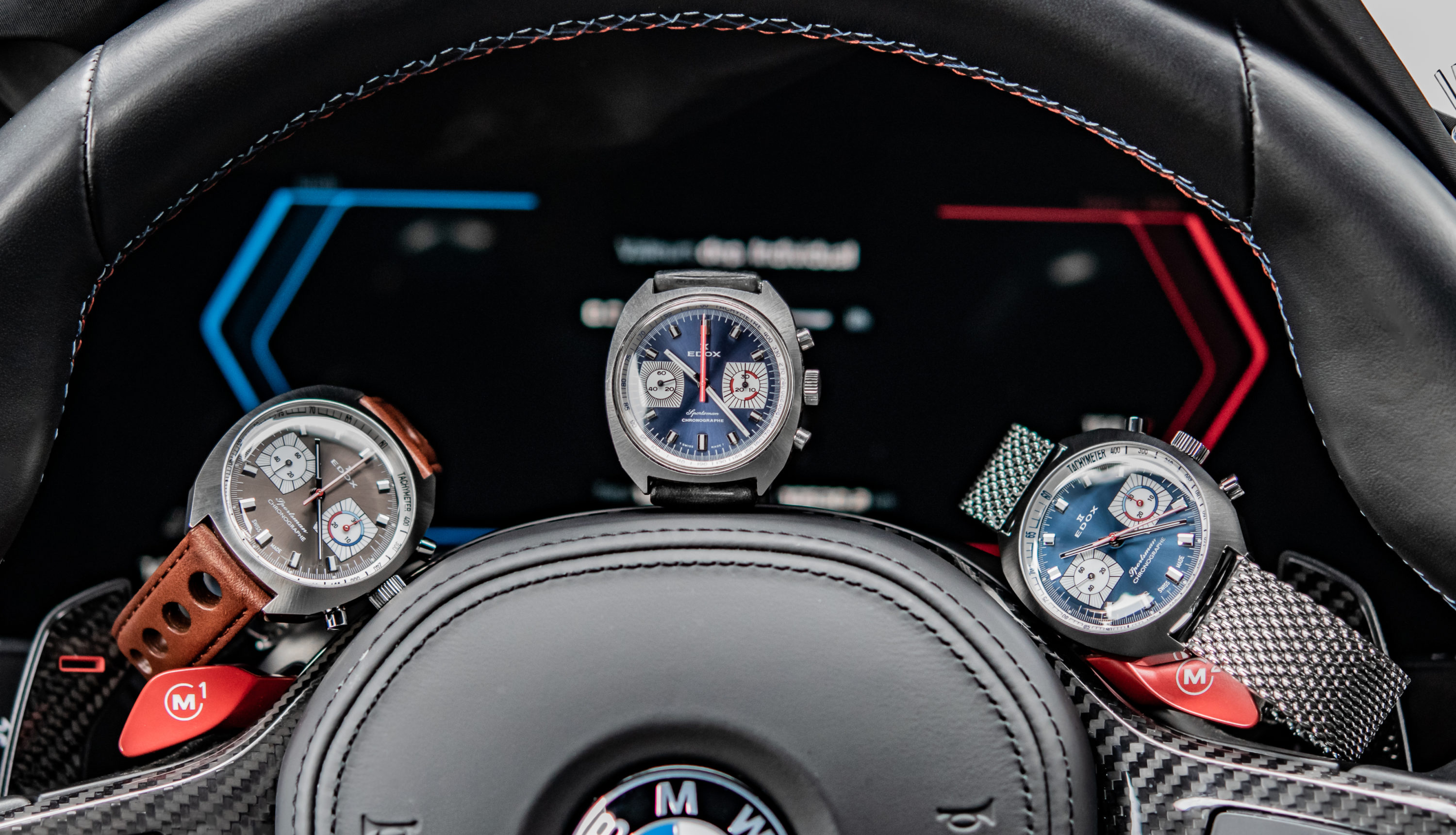 A Drive Back to the 70s: Edox Revs up with Sportsman Chronographe Automatic