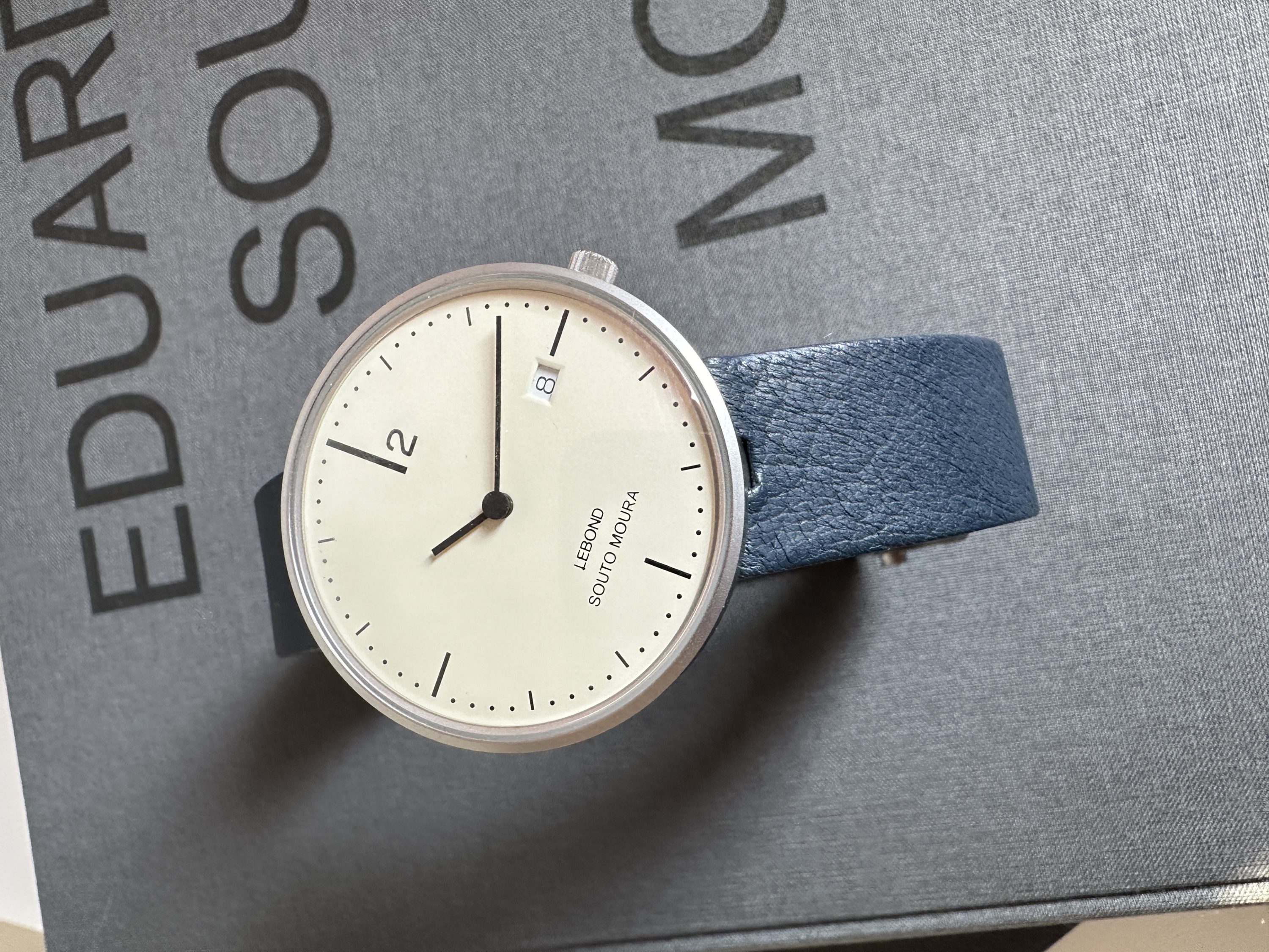 What Happens When an Award-winning Architect Designs a Watch" The Lebond Souto Moura.