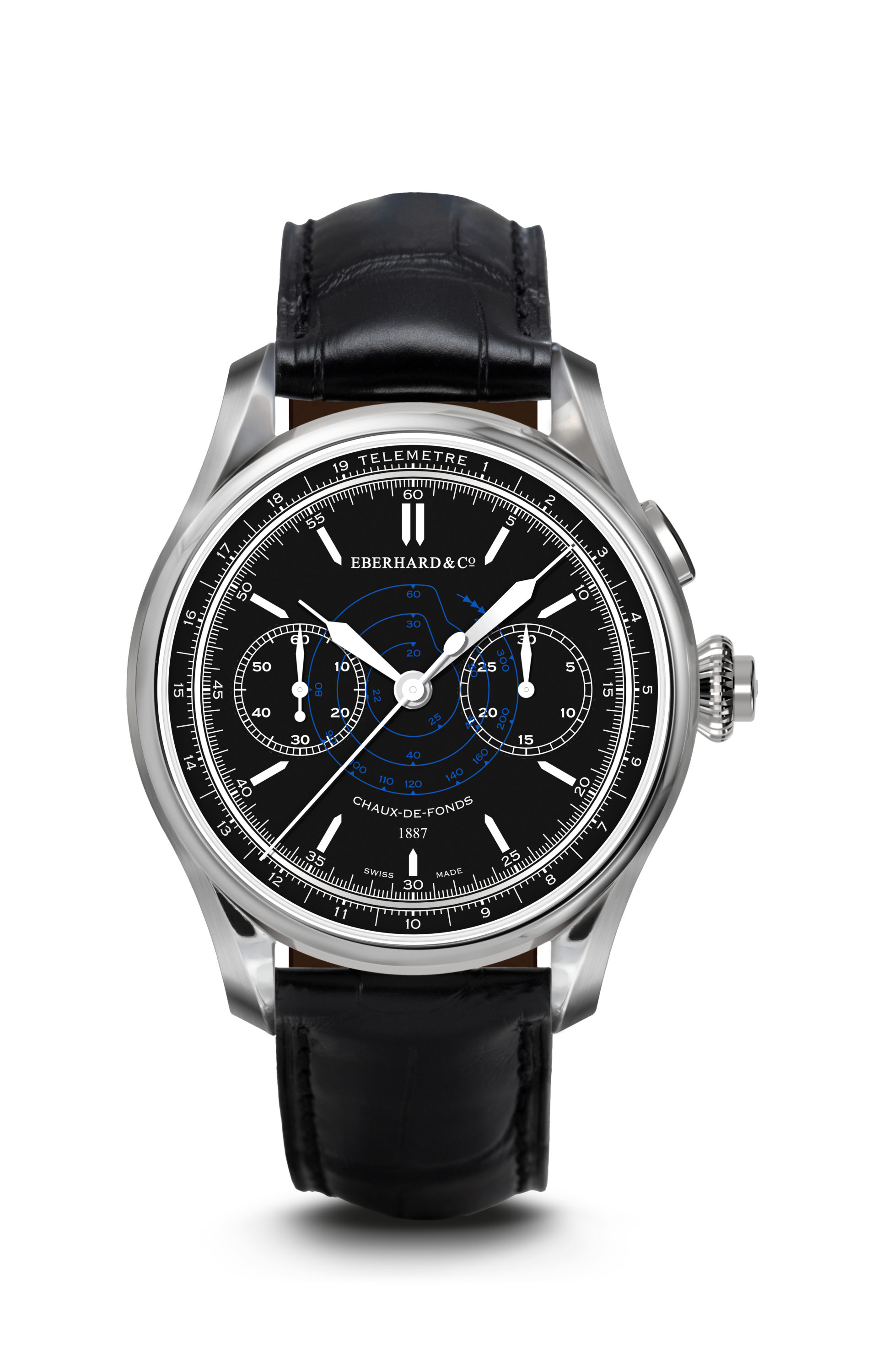 Eberhard & Co. Launches Two Flyback Chronographs in Chronographe 1887 Collection