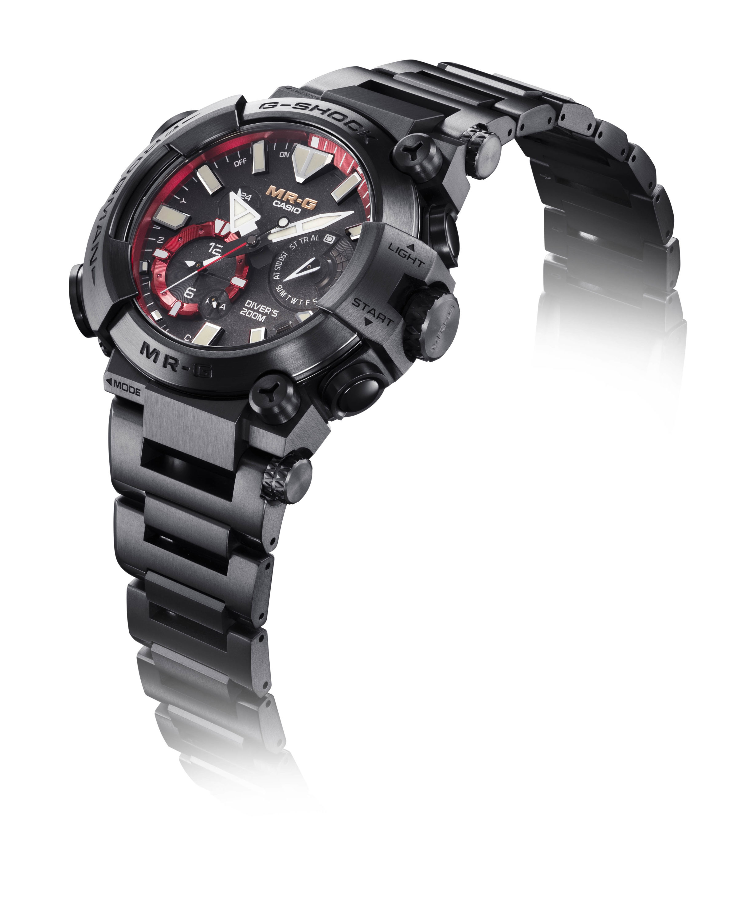 Elevating the MR-G Frogman, G-Shock Introduces the MRG-BF1000B1A in a Luxury Titanium Iteration